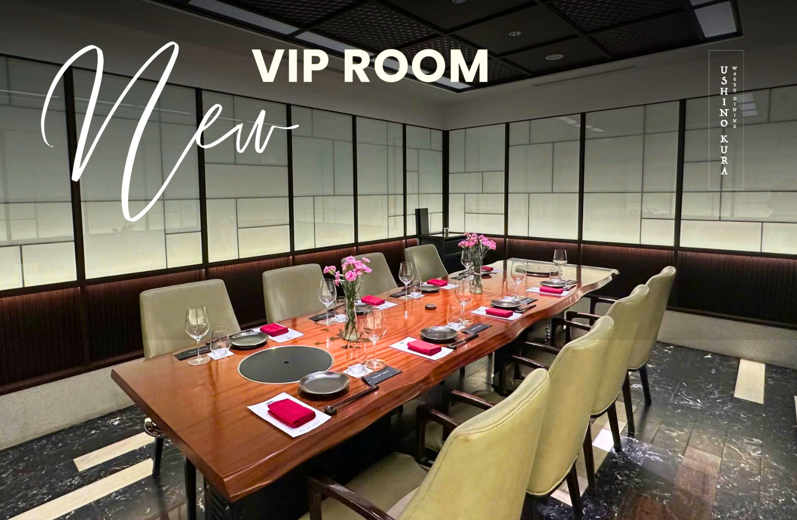 Private VIP Dining Experience at UshinoKura.